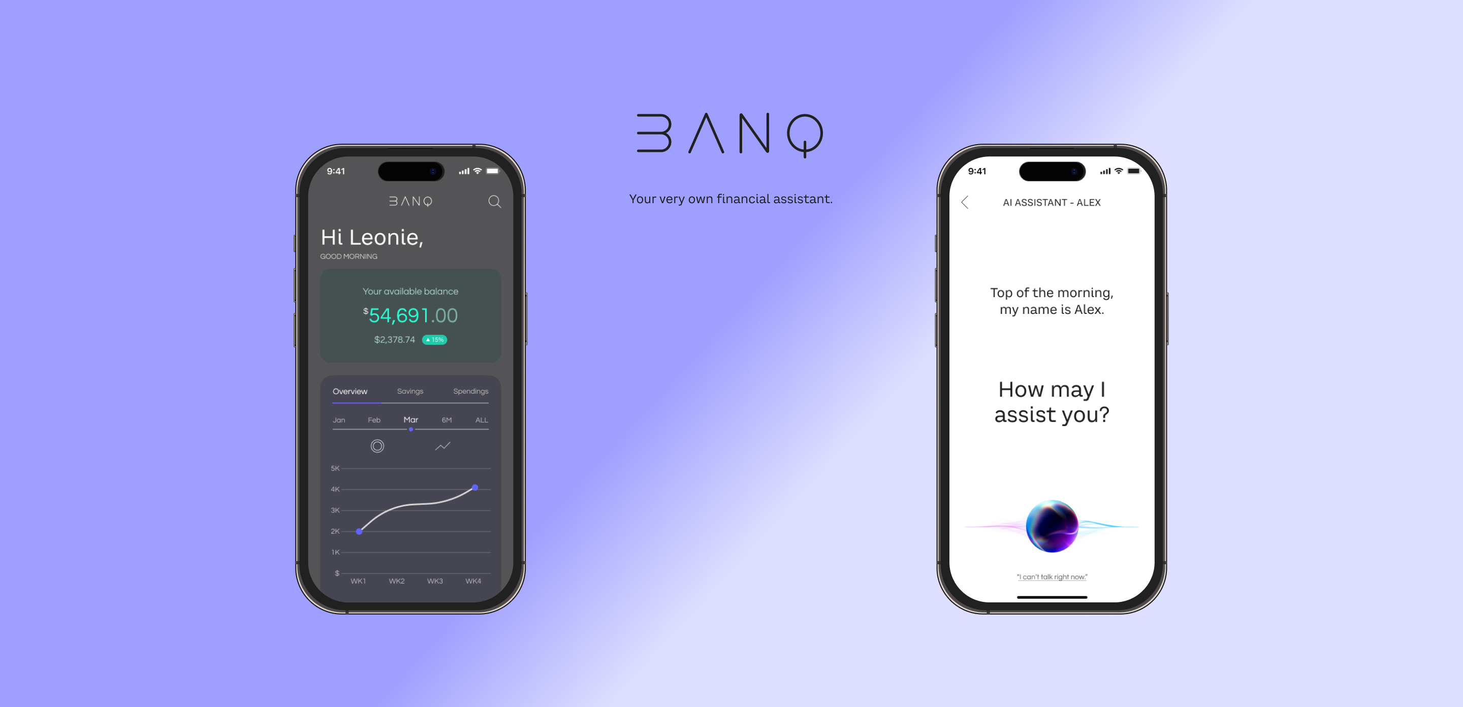 BANQ App: Designing a Money-Saving App by Leonie Almeida