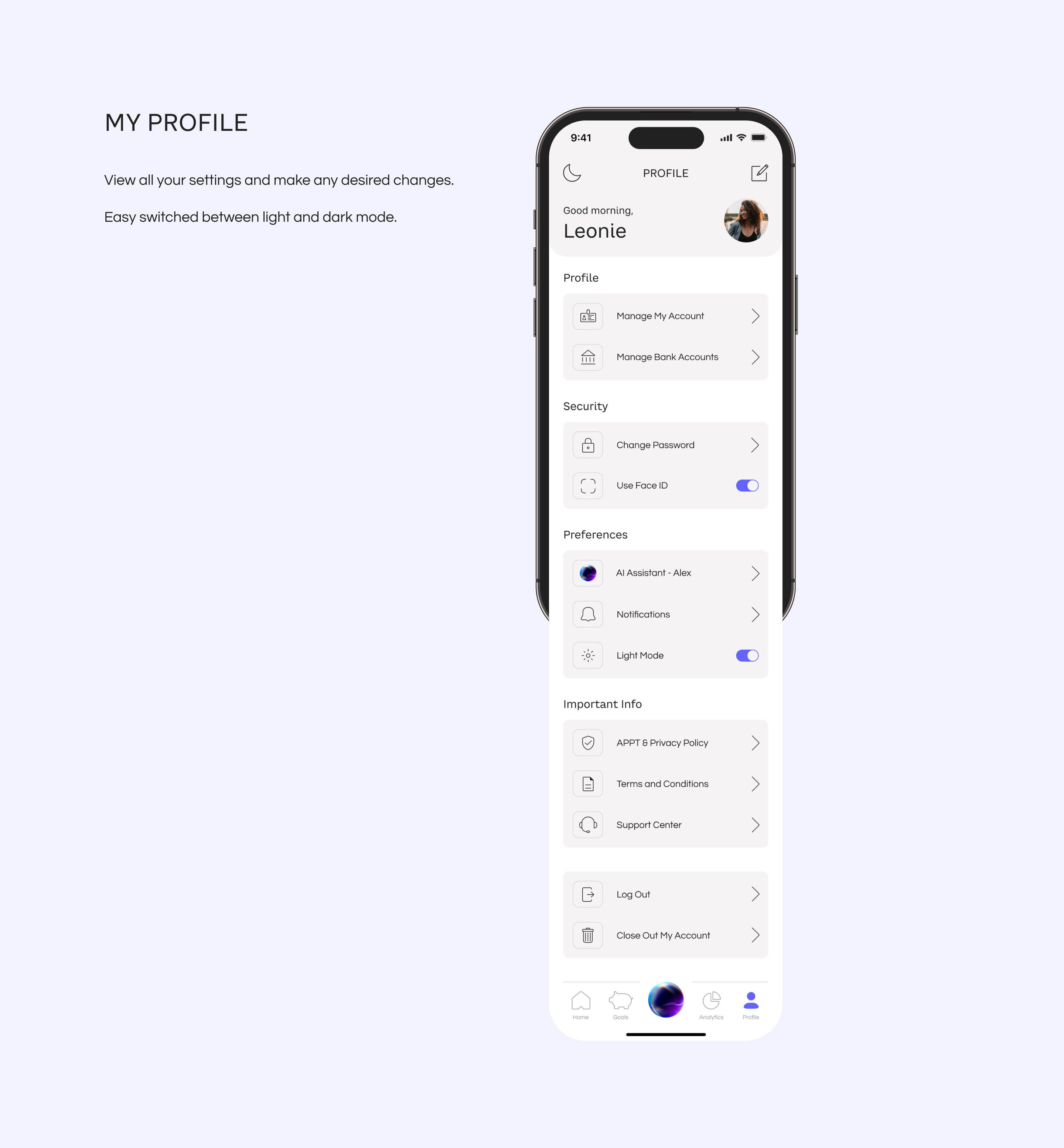 BANQ: My Profile