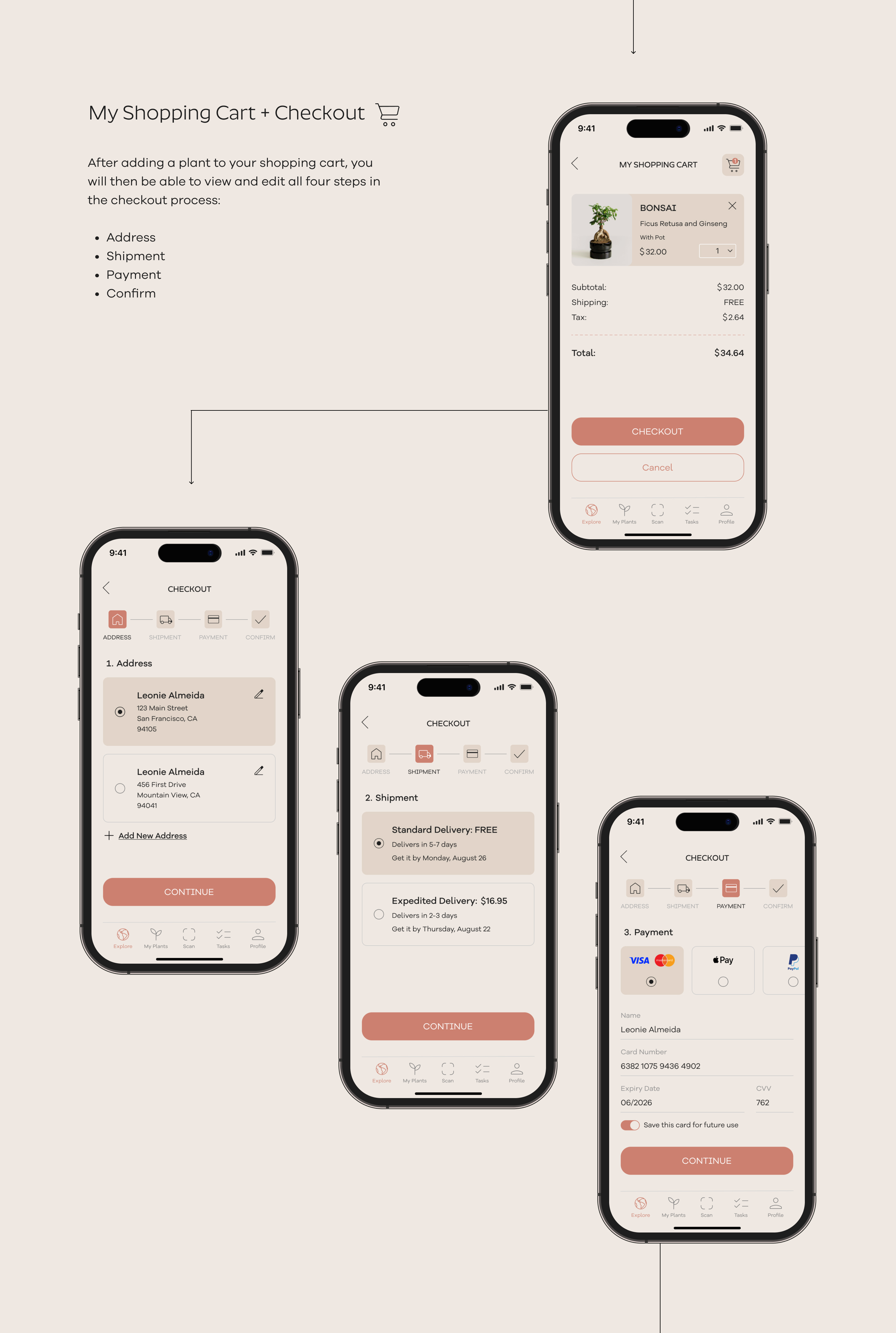 Seedly: My Shopping Cart Screens