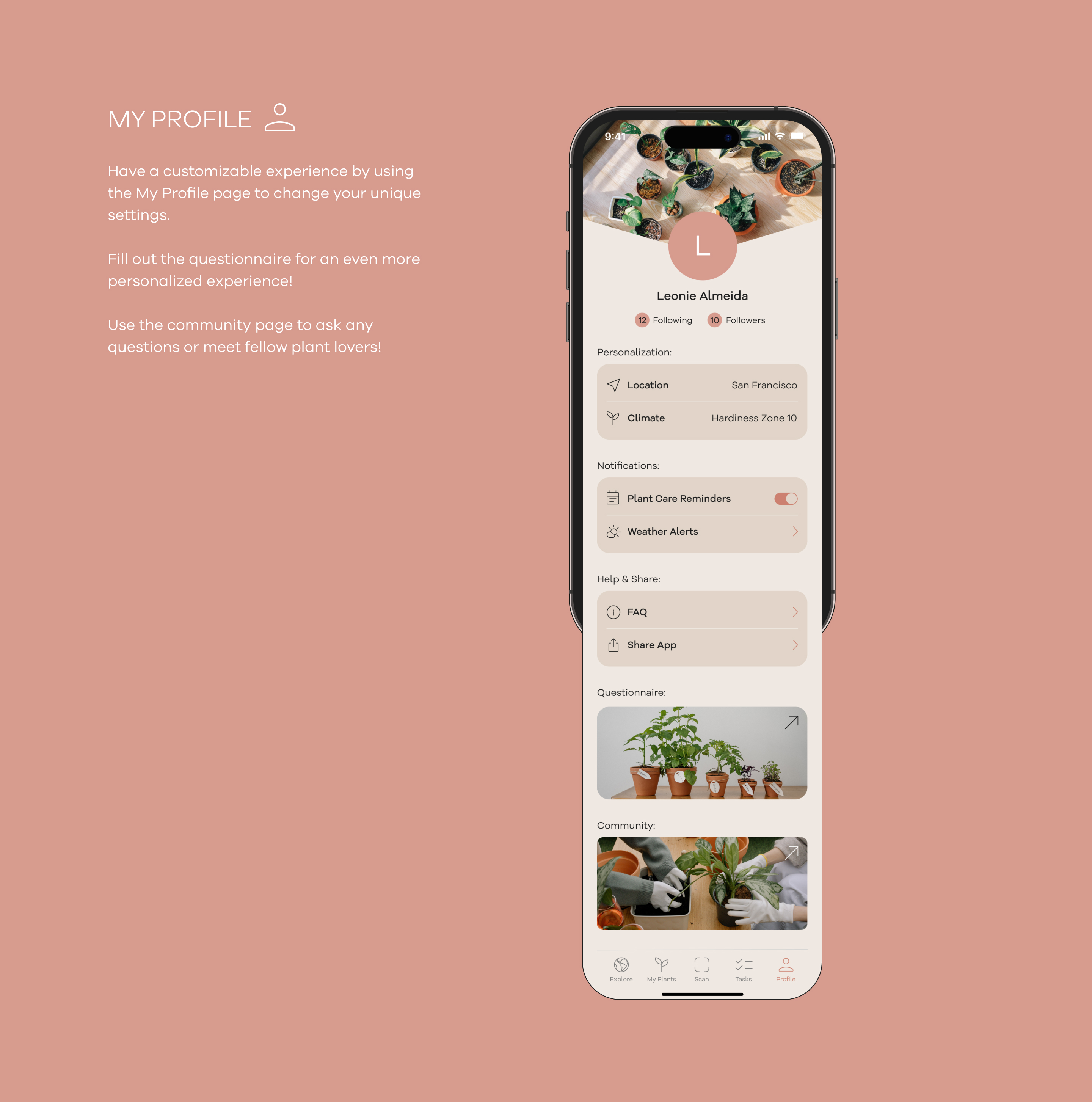 Seedly: My Profile Screens